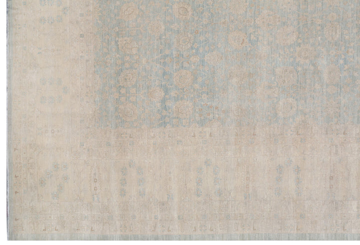 Hand Knotted Fine Serenity Wool Rug 26' 6" x 40' 4" - No. AT82438