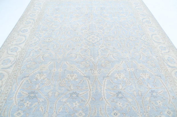 Hand Knotted Fine Serenity Wool Rug 8' 9" x 11' 3" - No. AT53373