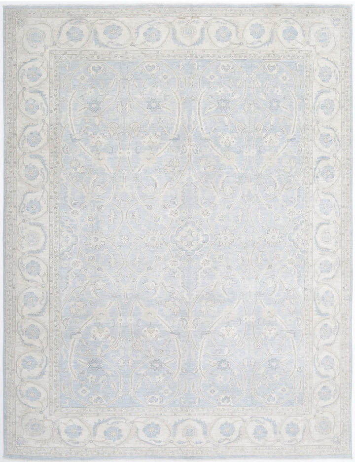 Hand Knotted Fine Serenity Wool Rug 8' 9" x 11' 3" - No. AT53373