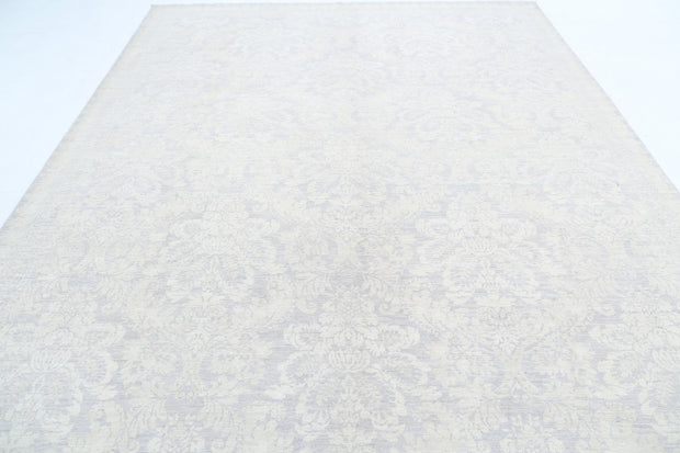 Hand Knotted Fine Serenity Wool Rug 9' 0" x 11' 5" - No. AT90626