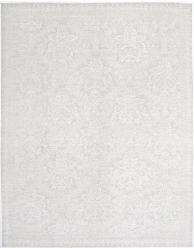 Hand Knotted Fine Serenity Wool Rug 9' 0" x 11' 5" - No. AT90626