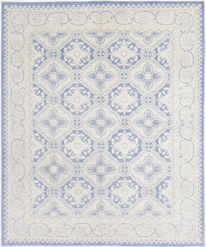 Hand Knotted Fine Serenity Wool Rug 8' 1" x 9' 8" - No. AT72168
