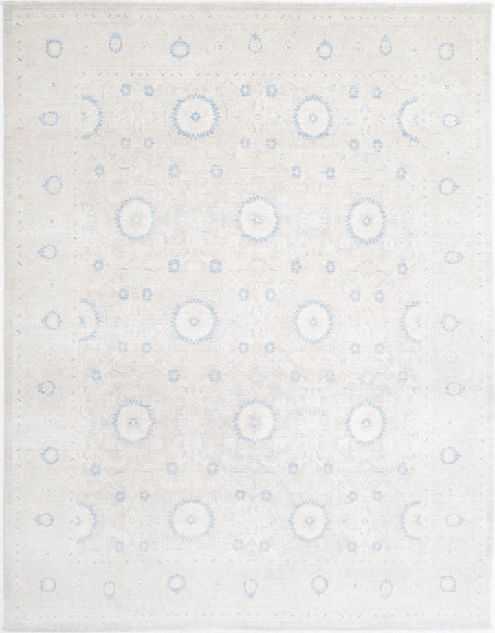 Hand Knotted Fine Serenity Wool Rug 7' 9" x 9' 10" - No. AT83007