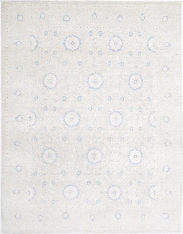 Hand Knotted Fine Serenity Wool Rug 7' 9" x 9' 10" - No. AT83007