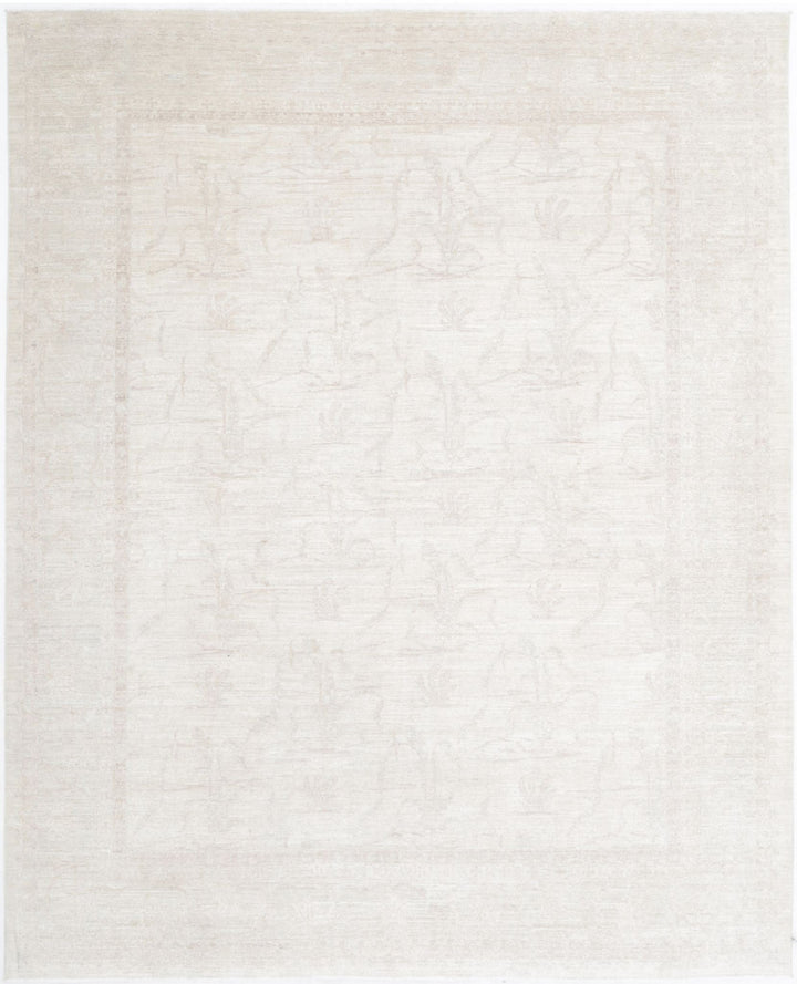 Hand Knotted Fine Serenity Wool Rug 8' 0" x 9' 9" - No. AT18057