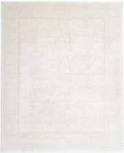 Hand Knotted Fine Serenity Wool Rug 8' 0" x 9' 9" - No. AT18057