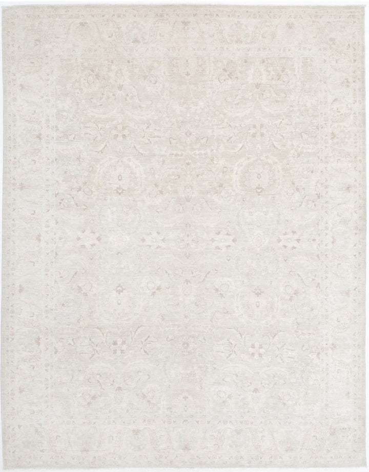 Hand Knotted Fine Serenity Wool Rug 7' 9" x 10' 0" - No. AT72075