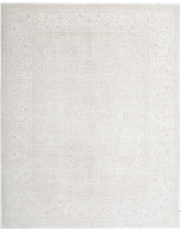 Hand Knotted Fine Serenity Wool Rug 9' 1" x 11' 8" - No. AT18037