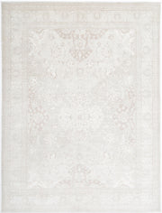 Hand Knotted Fine Serenity Wool Rug 8' 10" x 11' 8" - No. AT37596