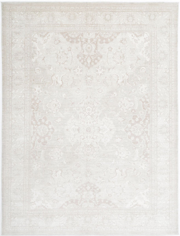 Hand Knotted Fine Serenity Wool Rug 8' 10" x 11' 8" - No. AT37596