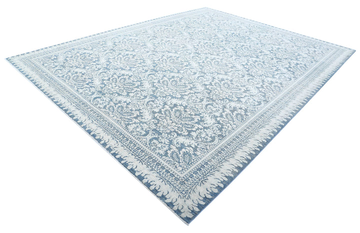 Hand Knotted Fine Serenity Wool Rug 10' 4" x 13' 2" - No. AT69195