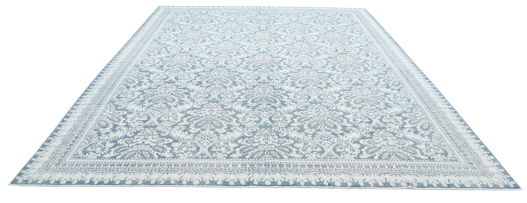 Hand Knotted Fine Serenity Wool Rug 10' 4" x 13' 2" - No. AT69195