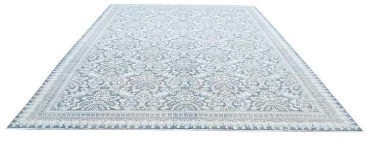 Hand Knotted Fine Serenity Wool Rug 10' 4" x 13' 2" - No. AT69195