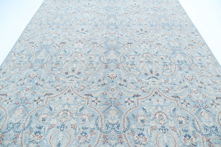 Hand Knotted Fine Serenity Wool Rug 8' 9" x 11' 7" - No. AT33565