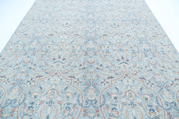 Hand Knotted Fine Serenity Wool Rug 8' 9" x 11' 7" - No. AT33565