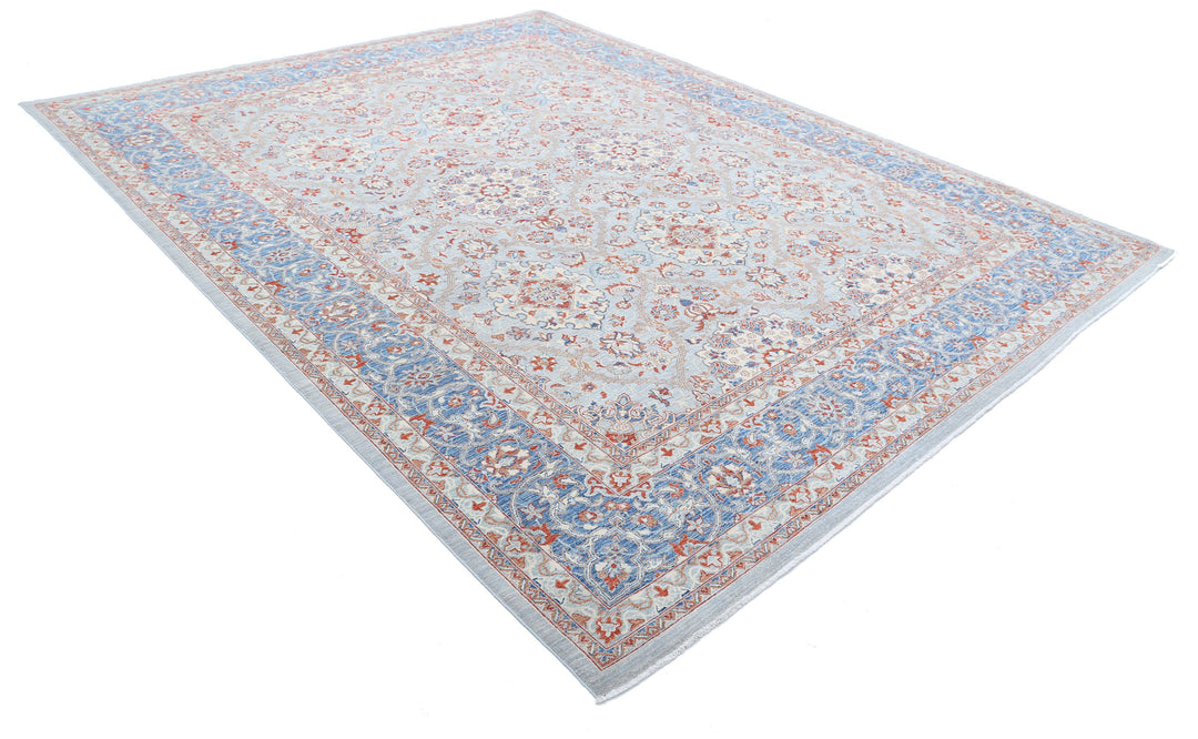Hand Knotted Fine Ariana Tabriz Wool Rug 8' 10" x 11' 4" - No. AT86599