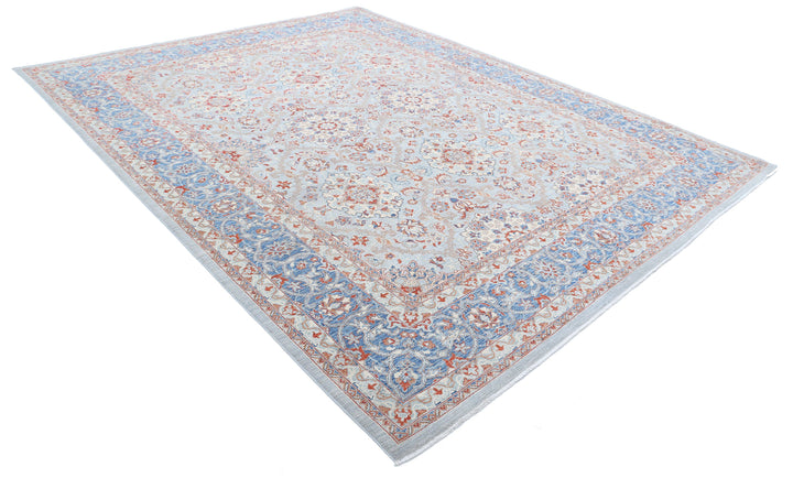 Hand Knotted Fine Ariana Tabriz Wool Rug 8' 10" x 11' 4" - No. AT86599