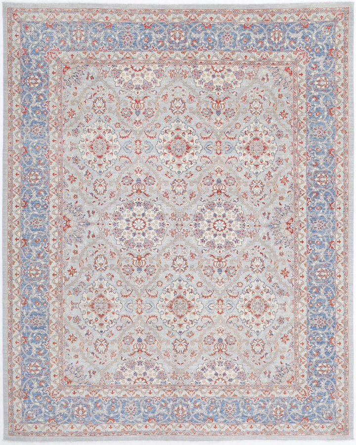 Hand Knotted Fine Ariana Tabriz Wool Rug 8' 10" x 11' 4" - No. AT86599