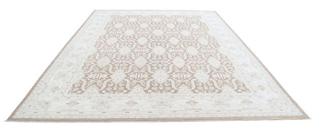 Hand Knotted Fine Serenity Wool Rug 9' 10" x 13' 5" - No. AT66139