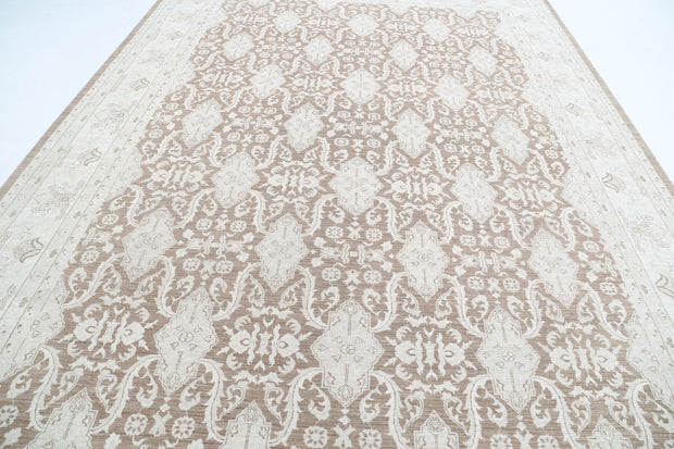 Hand Knotted Fine Serenity Wool Rug 9' 10" x 13' 5" - No. AT66139