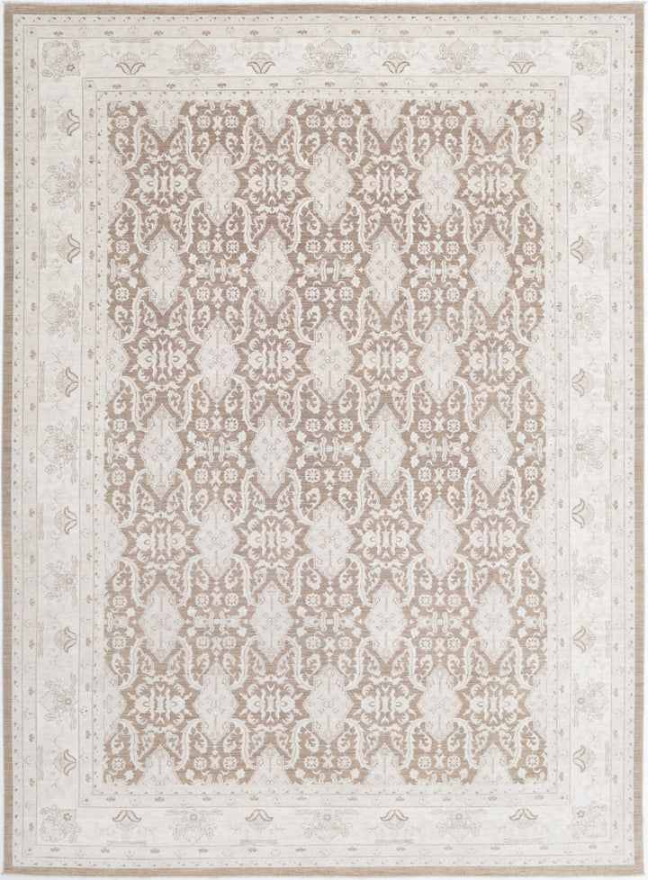 Hand Knotted Fine Serenity Wool Rug 9' 10" x 13' 5" - No. AT66139
