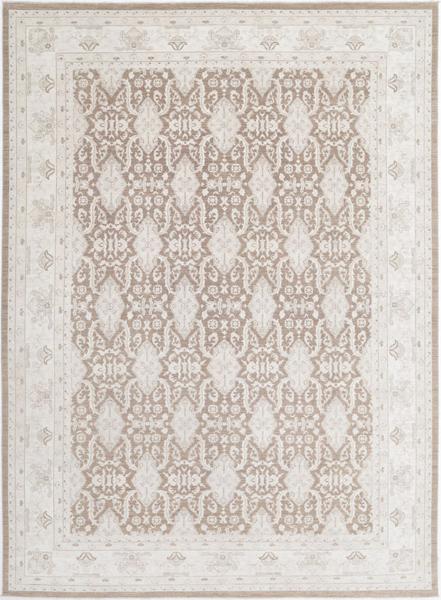 Hand Knotted Fine Serenity Wool Rug 9' 10" x 13' 5" - No. AT66139