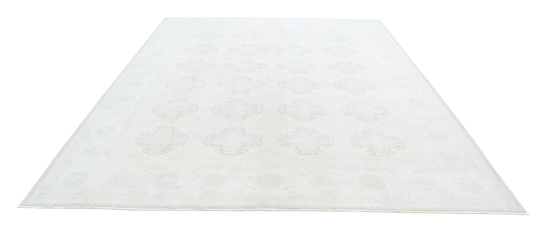 Hand Knotted Fine Serenity Wool Rug 9' 0" x 11' 5" - No. AT12646