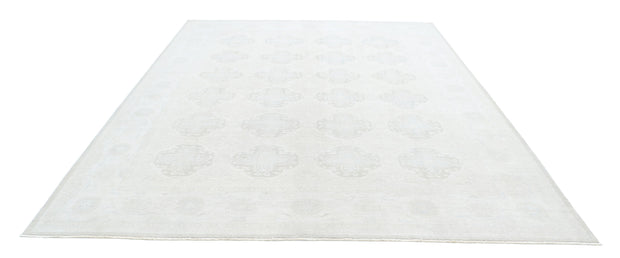 Hand Knotted Fine Serenity Wool Rug 9' 0" x 11' 5" - No. AT12646