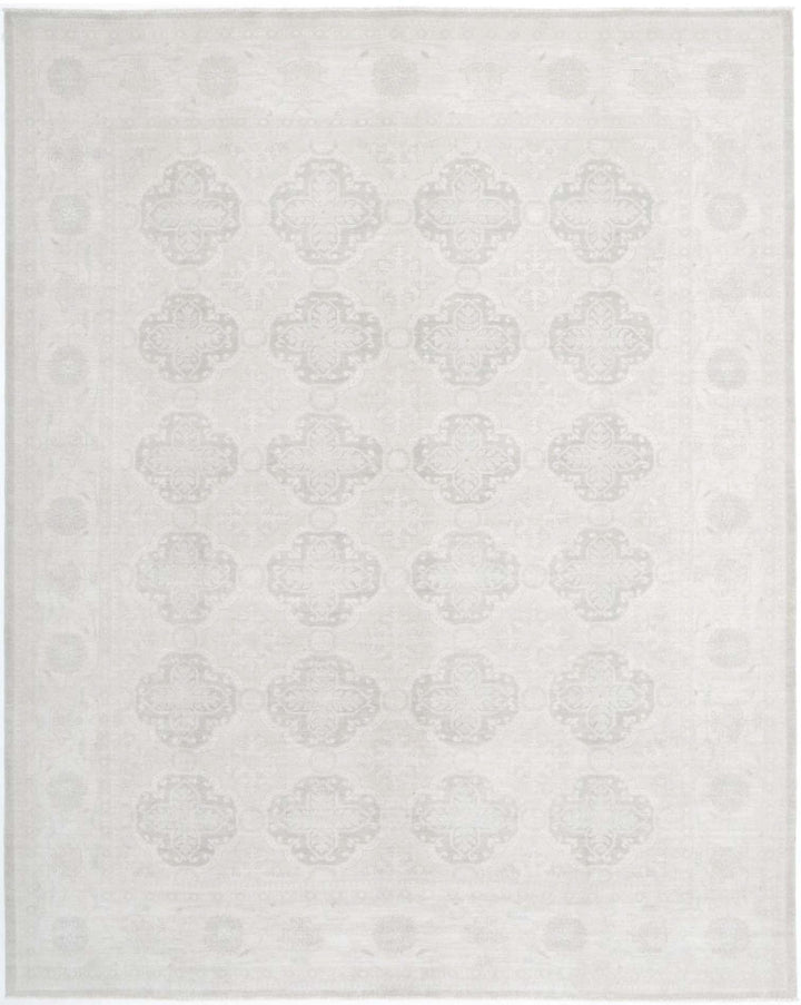 Hand Knotted Fine Serenity Wool Rug 9' 0" x 11' 5" - No. AT12646