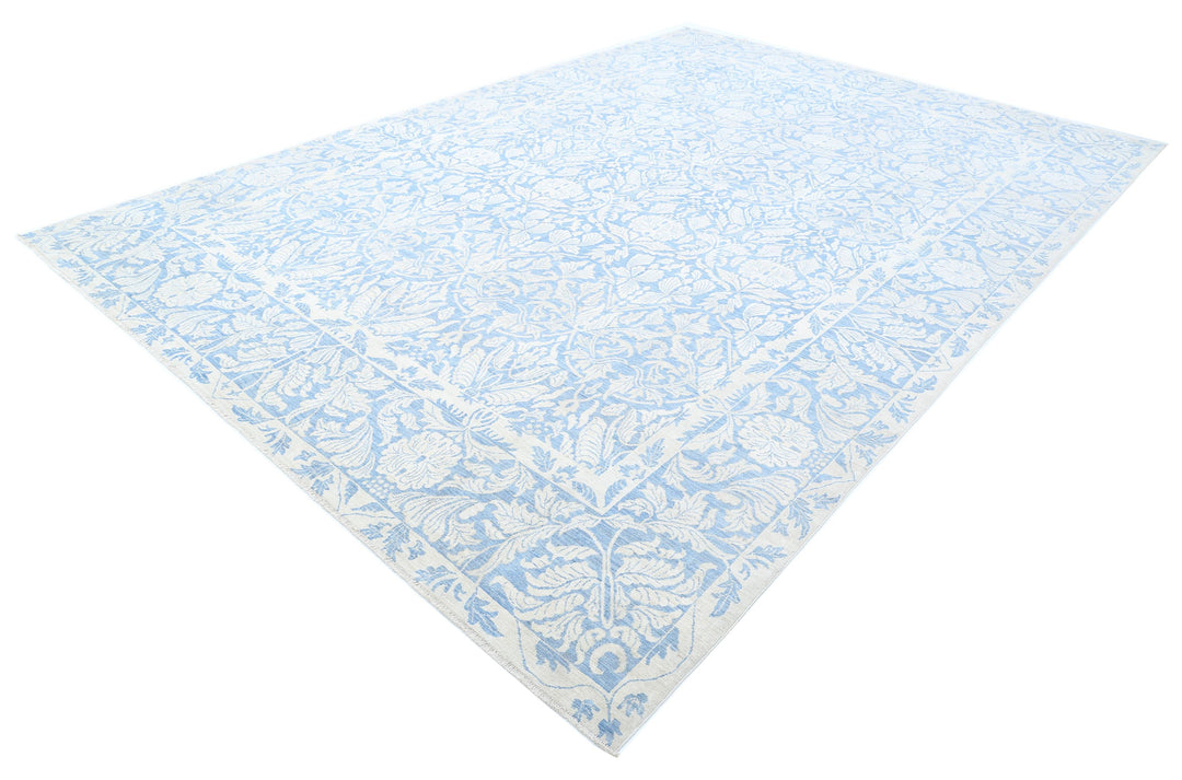 Hand Knotted Fine Serenity Wool Rug 9' 9" x 13' 10" - No. AT74790