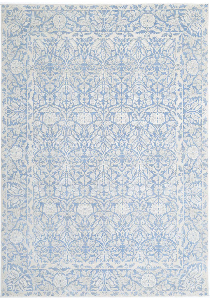 Hand Knotted Fine Serenity Wool Rug 9' 9" x 13' 10" - No. AT74790