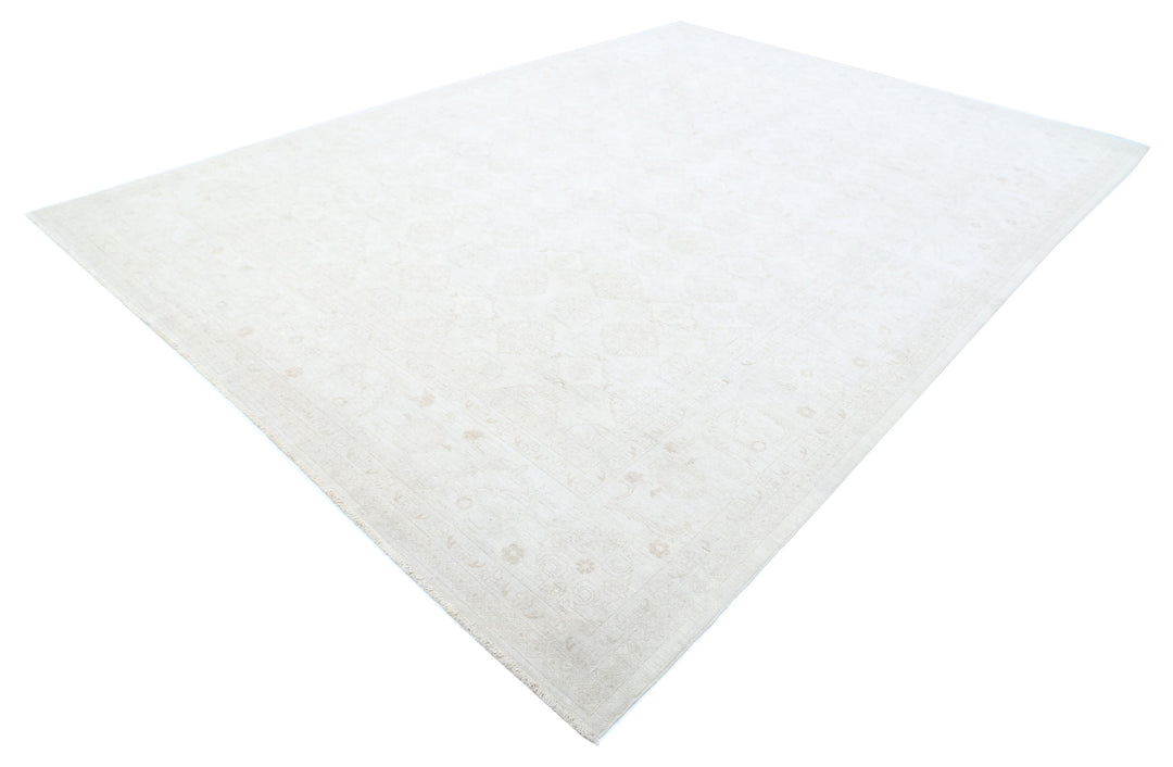 Hand Knotted Fine Serenity Wool Rug 9' 9" x 13' 7" - No. AT29565