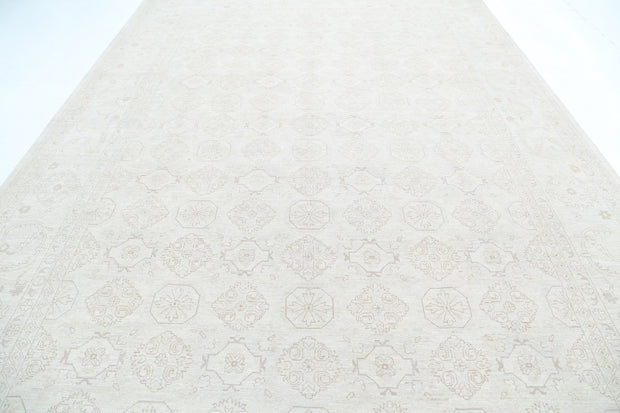 Hand Knotted Fine Serenity Wool Rug 9' 9" x 13' 7" - No. AT29565
