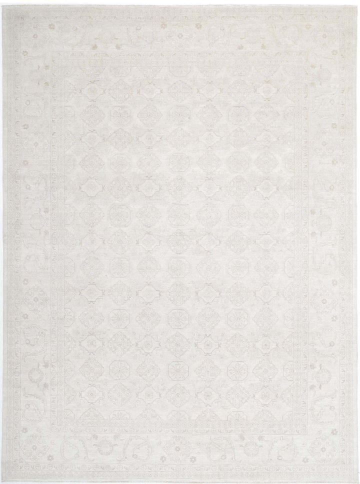 Hand Knotted Fine Serenity Wool Rug 9' 9" x 13' 7" - No. AT29565