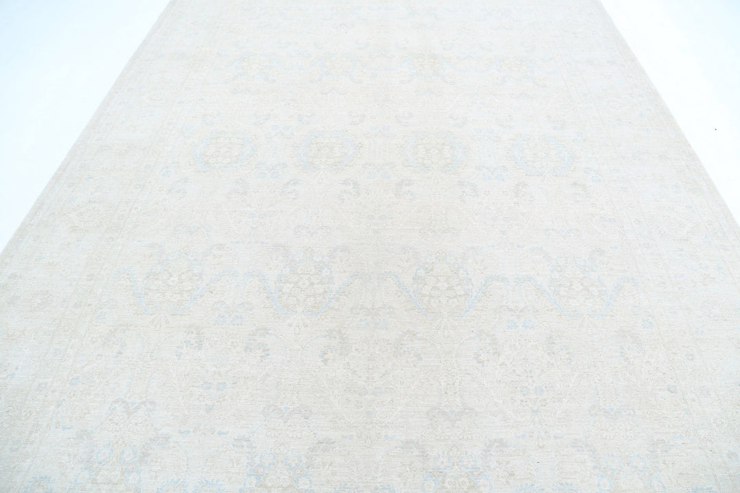 Hand Knotted Fine Serenity Wool Rug 8' 8" x 11' 8" - No. AT82170