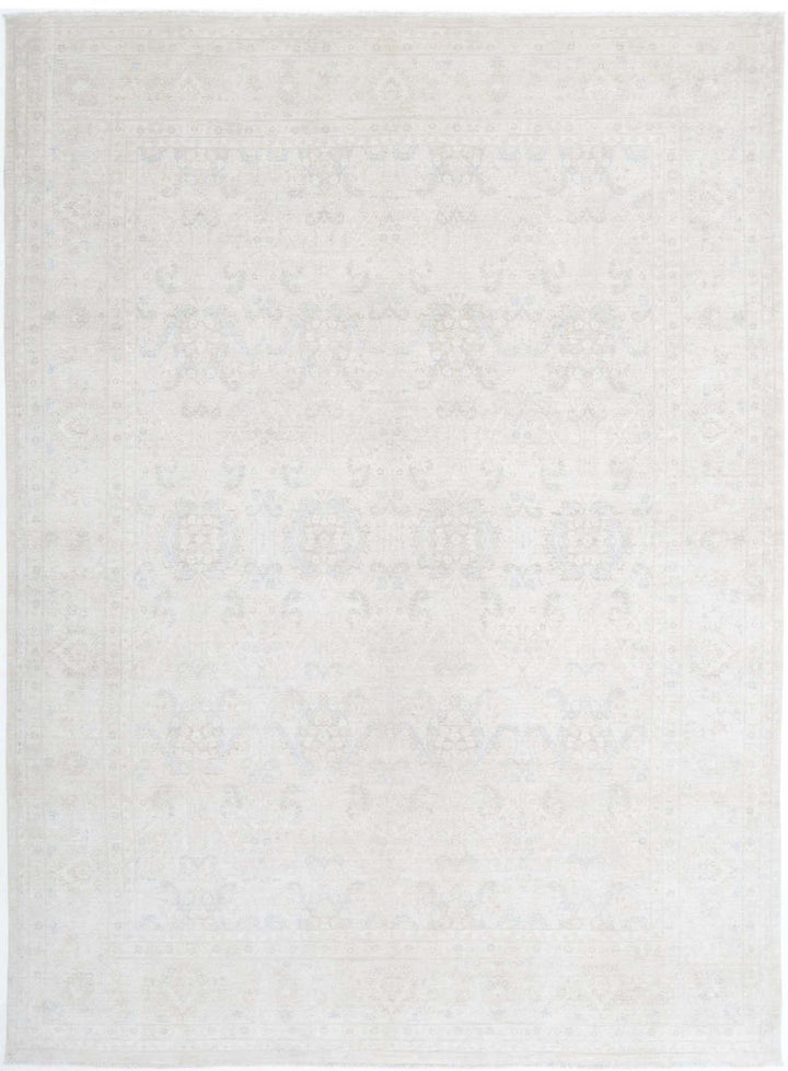 Hand Knotted Fine Serenity Wool Rug 8' 8" x 11' 8" - No. AT82170
