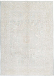 Hand Knotted Fine Mamluk Wool Rug 6' 2" x 8' 10" - No. AT49690