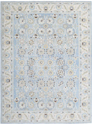 Hand Knotted Fine Serenity Wool Rug 10' 1" x 13' 4" - No. AT32377