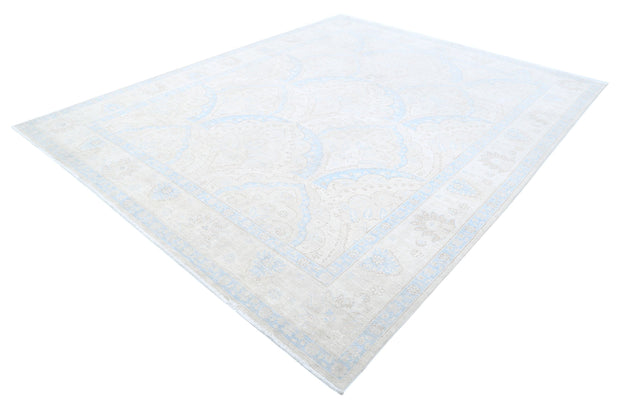 Hand Knotted Fine Serenity Wool Rug 9' 2" x 11' 5" - No. AT51574