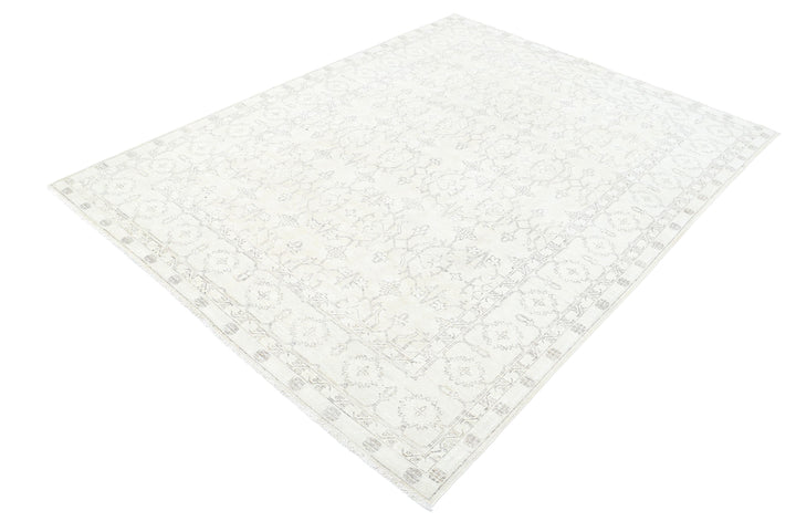 Hand Knotted Fine Serenity Wool Rug 6' 0" x 7' 9" - No. AT81446