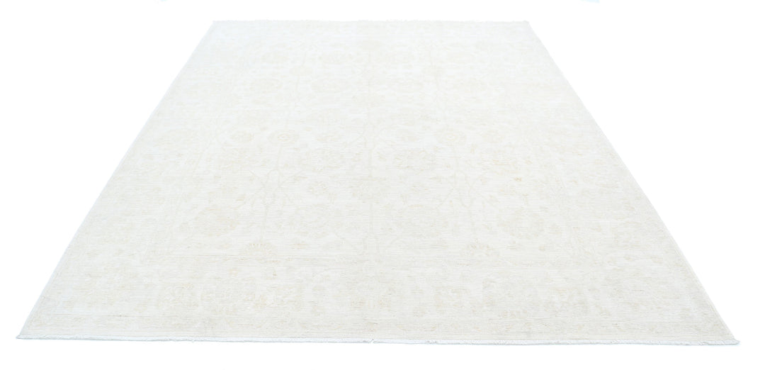 Hand Knotted Fine Serenity Wool Rug 7' 10" x 9' 11" - No. AT11056