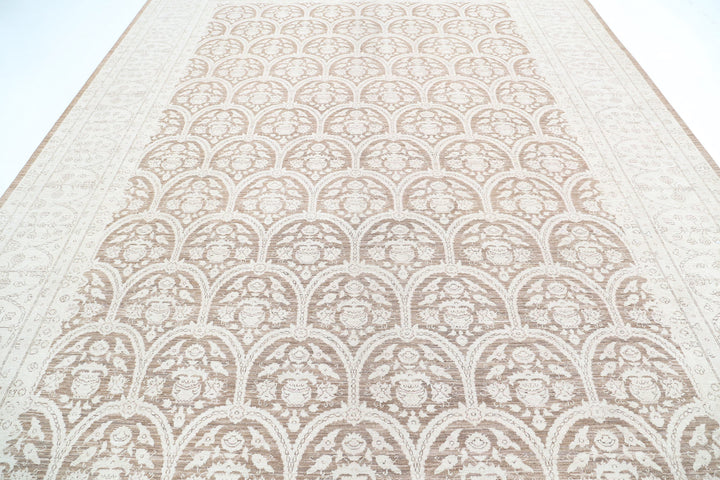 Hand Knotted Fine Serenity Wool Rug 10' 1" x 13' 4" - No. AT76243