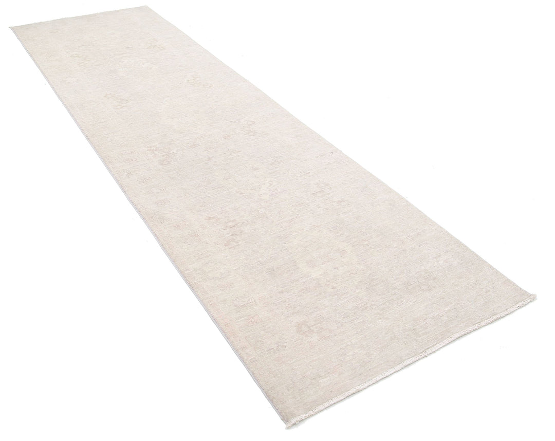 Hand Knotted Fine Serenity Wool Rug 3' 2" x 11' 3" - No. AT14697