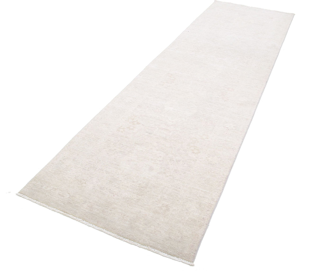 Hand Knotted Fine Serenity Wool Rug 3' 2" x 11' 3" - No. AT14697