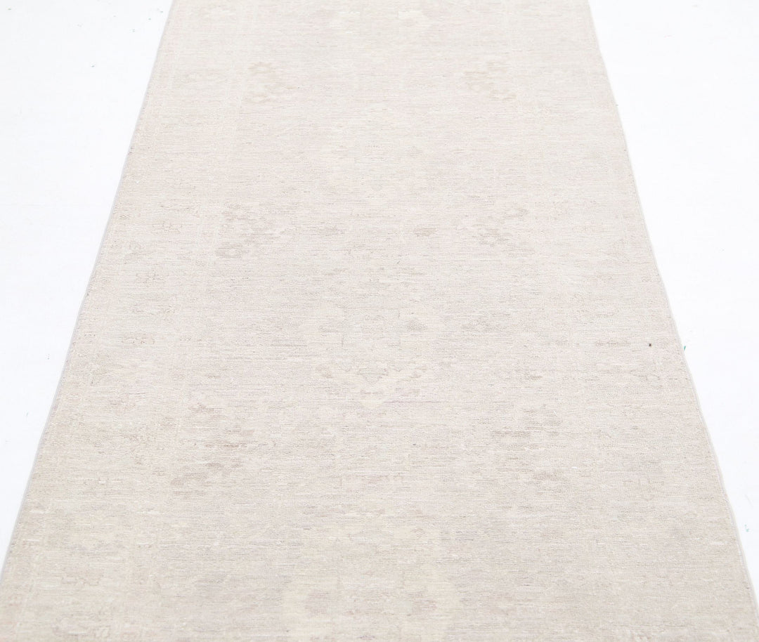 Hand Knotted Fine Serenity Wool Rug 3' 2" x 11' 3" - No. AT14697