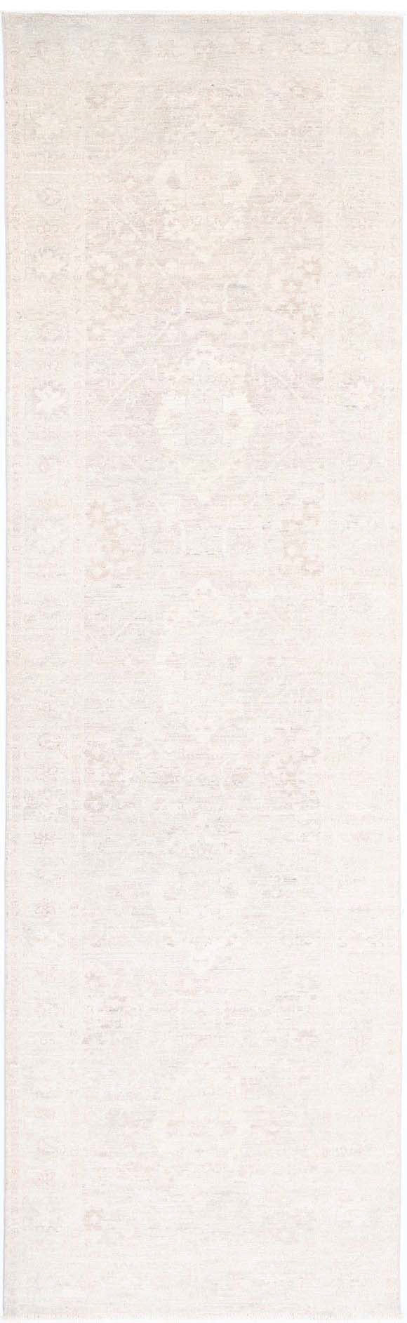 Hand Knotted Fine Serenity Wool Rug 3' 2" x 11' 3" - No. AT14697