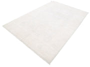 Hand Knotted Fine Serenity Wool Rug 6' 0" x 8' 11" - No. AT25048