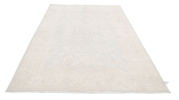 Hand Knotted Fine Serenity Wool Rug 6' 0" x 8' 11" - No. AT25048