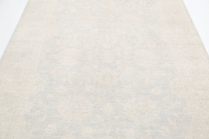 Hand Knotted Fine Serenity Wool Rug 6' 0" x 8' 11" - No. AT25048