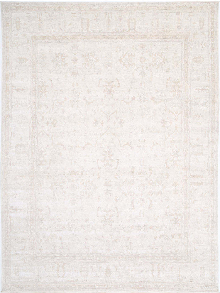 Hand Knotted Fine Serenity Wool Rug 13' 5" x 17' 7" - No. AT74180